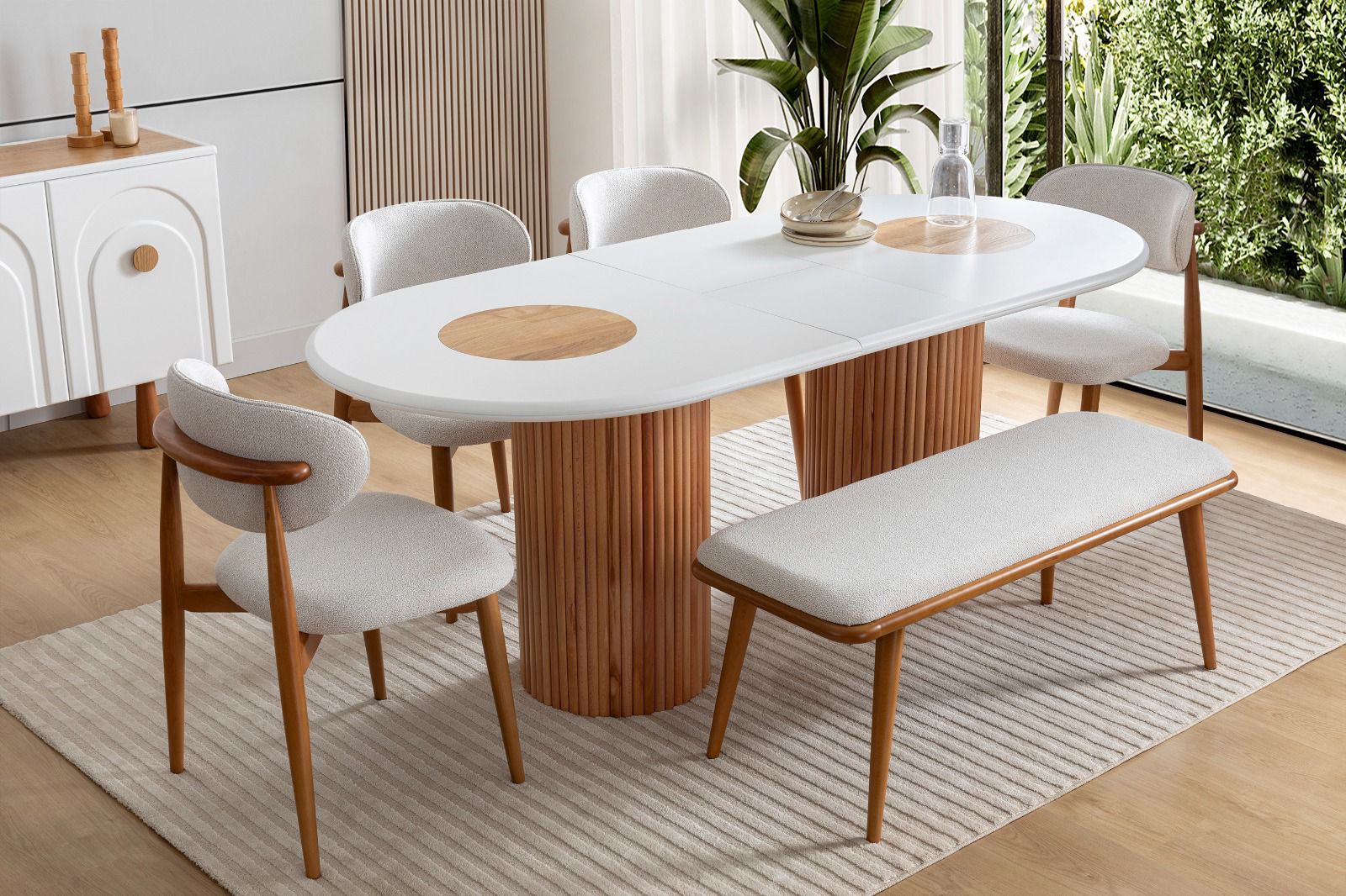 Lotus Açılır Bohem Masa